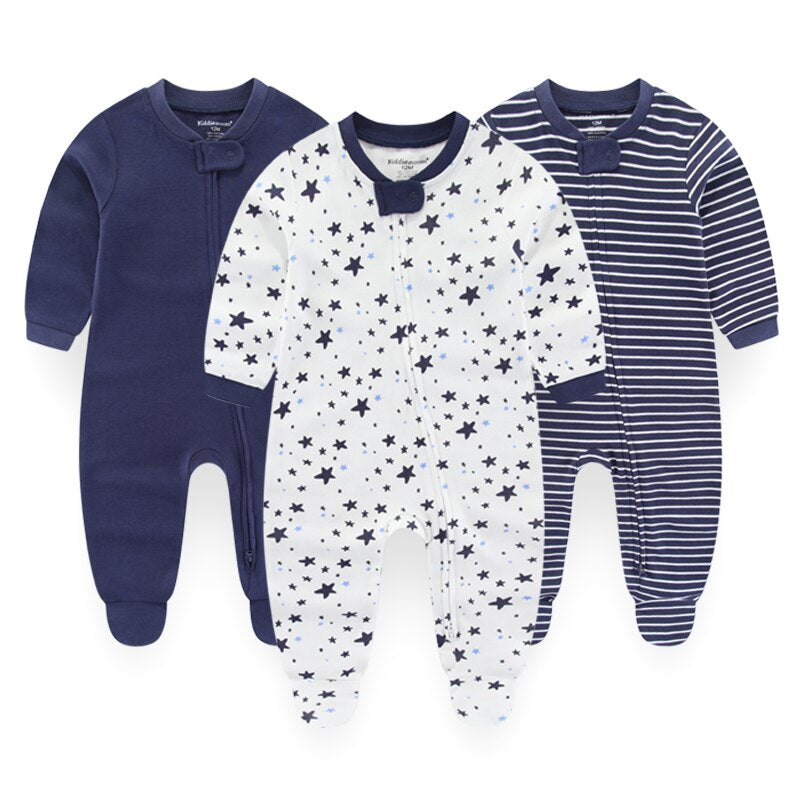 3Pcs Christmas Baby Cartoon Infant Rompers-Children Cloth Shop