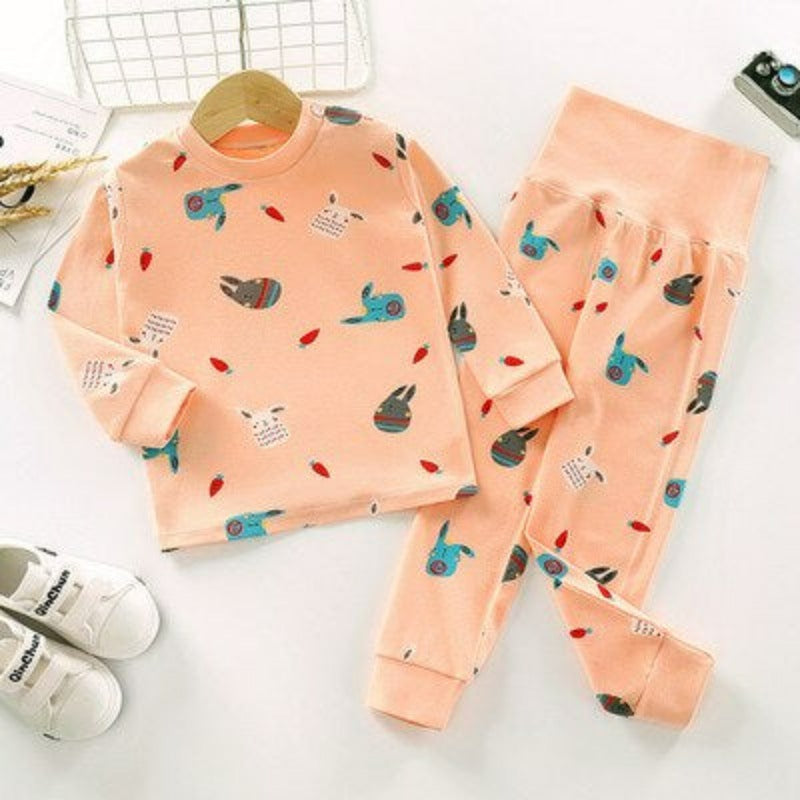 Home wear High Waist Pajama Set-Children Cloth Shop