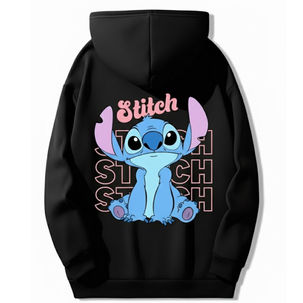 Pink Stitch Kids Hoodie