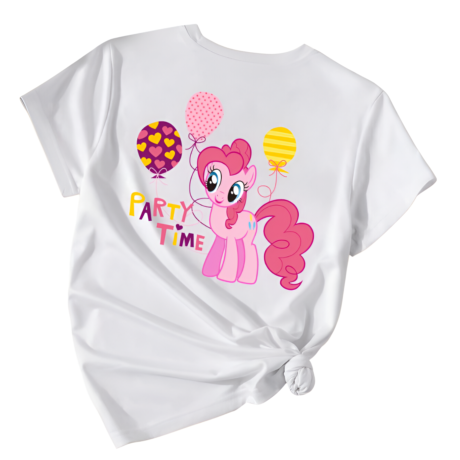 Pinkie Pie Printed Short Sleeve T Shirt