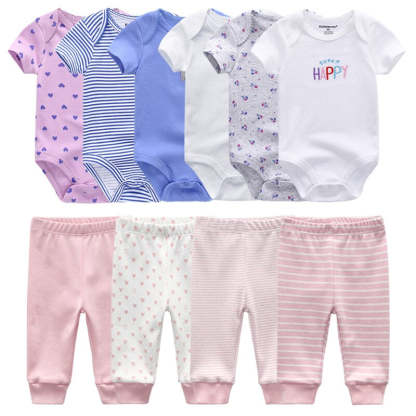 Newborn Baby Girl Clothes Set Bodysuits-Children Cloth Shop