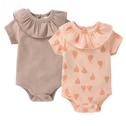 Newborn Girl Summer Jumpsuit Bodysuits-Children Cloth Shop