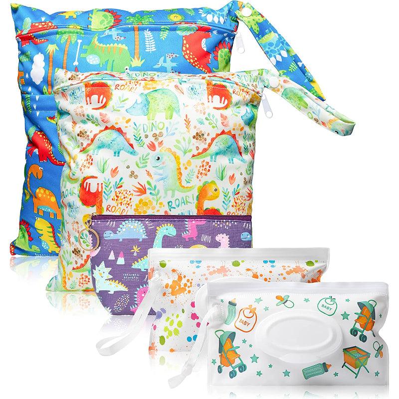 Waterproof Printed Diaper Bags-Children Cloth Shop