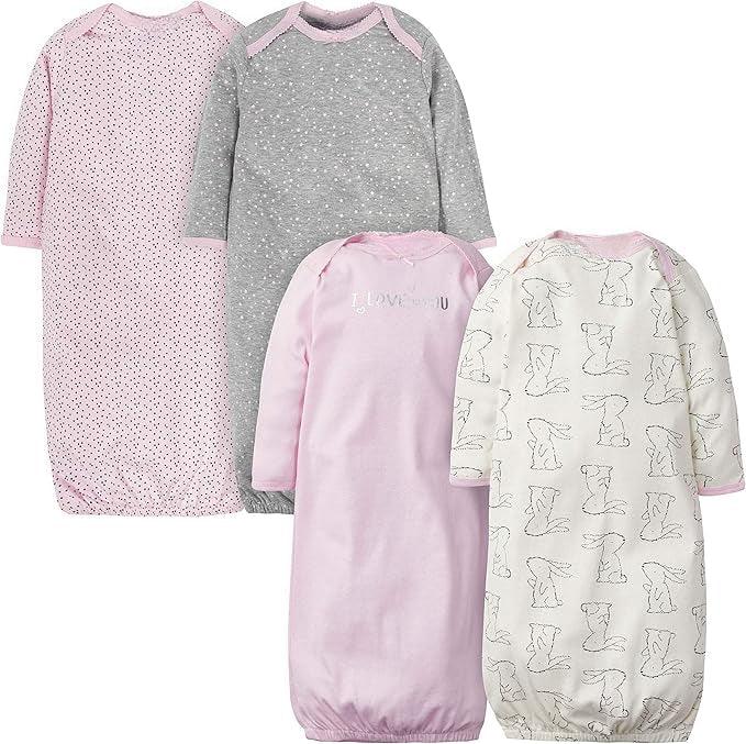 Cotton Baby Sleeper Gowns-Children Cloth Shop