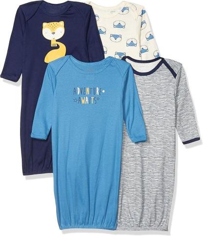 Cotton Baby Sleeper Gowns-Children Cloth Shop