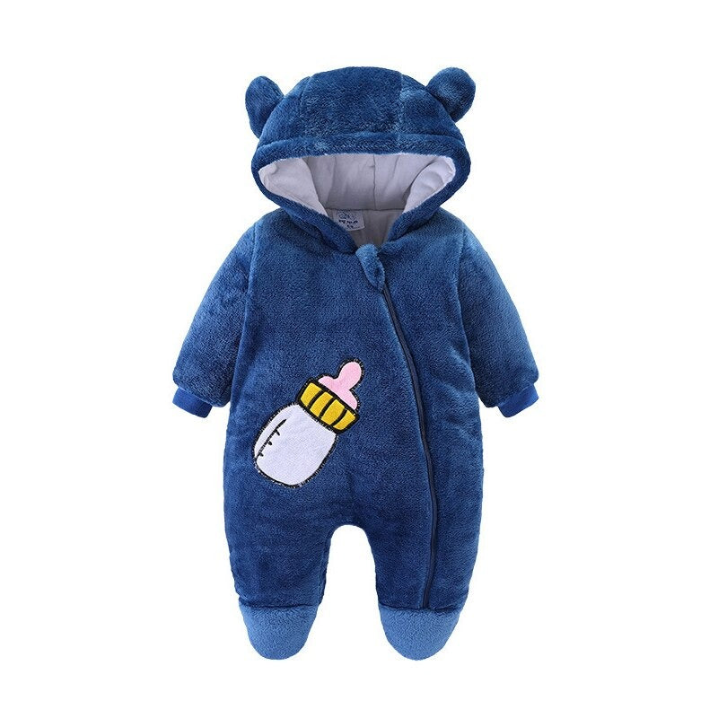 Winter Warm Suits Hooded Rompers-Children Cloth Shop