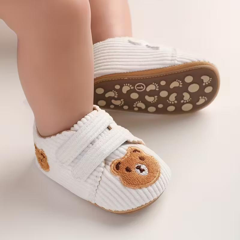 Soft Sole Bear Design Toddler Shoes