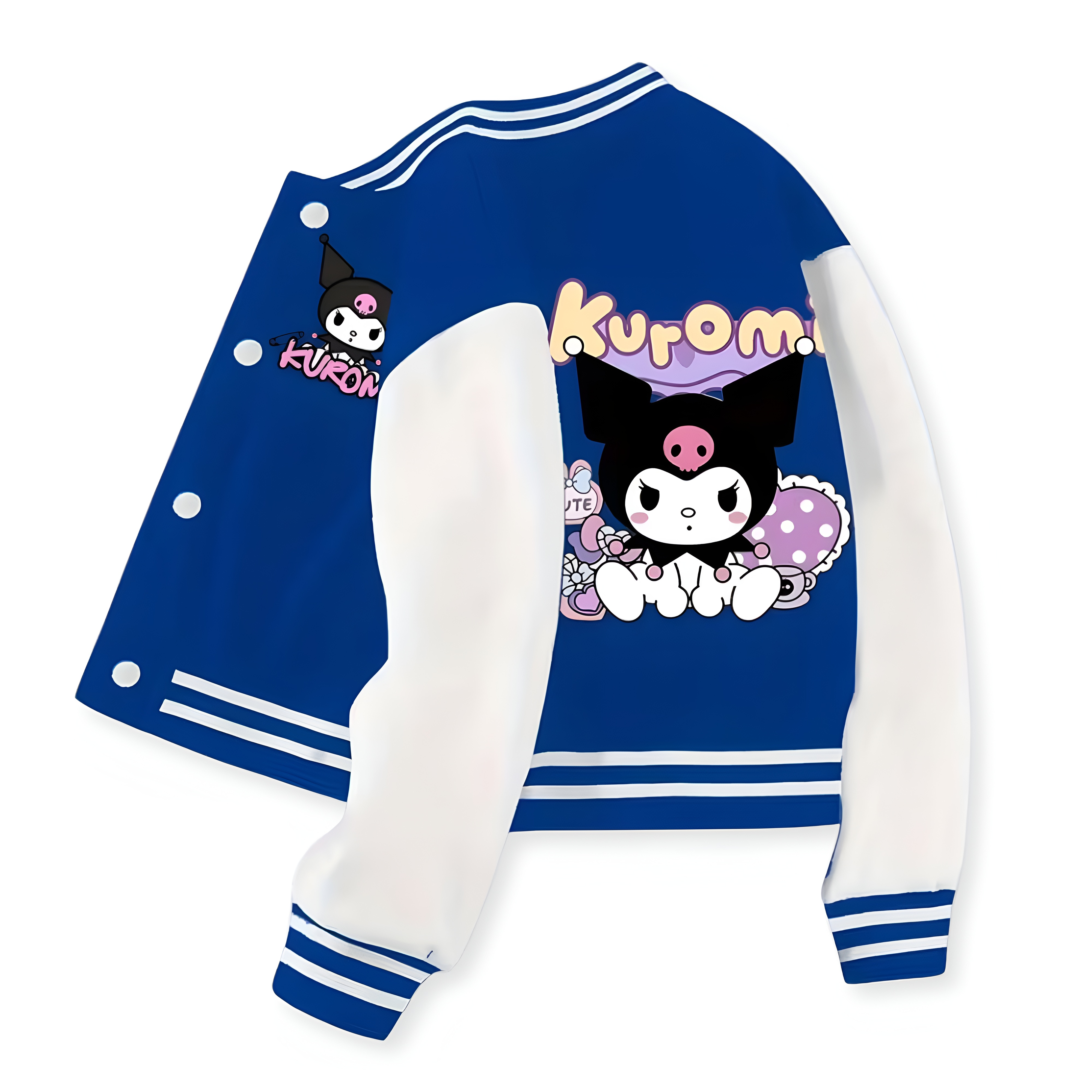 Stylish Kuromi Printed Jacket For Girls 