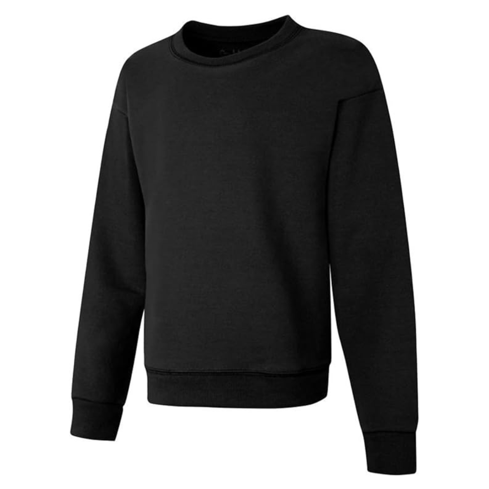 Crewneck Soft Midweight Fleece Pullover Sweatshirt for Girls