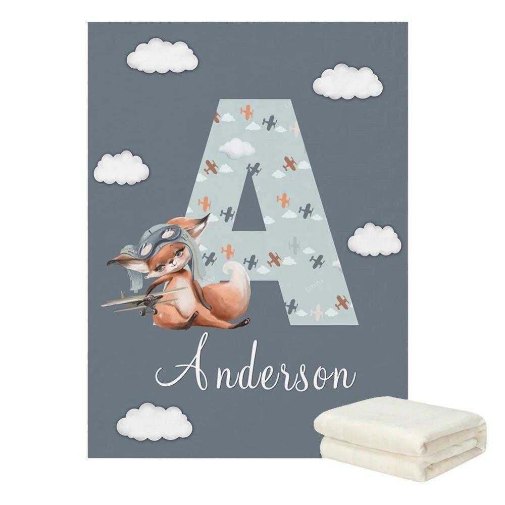 Airplane Baby Crib Bedding-Children Cloth Shop