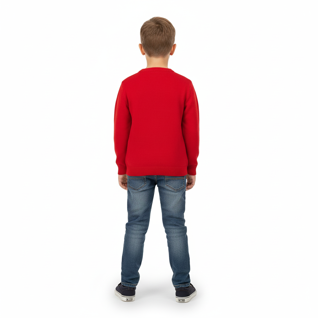 Festive Christmas Knit Sweater For Kids Collection