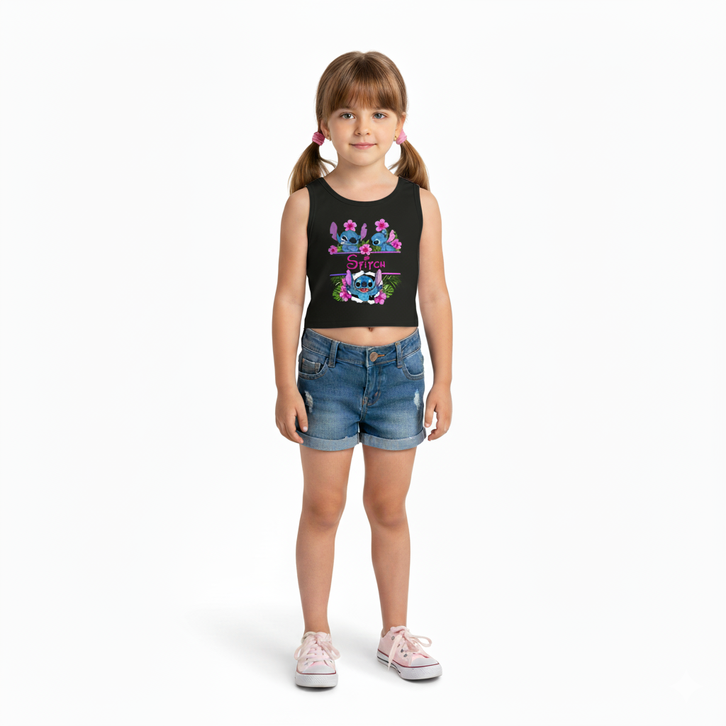 Stitch Summer Sleeveless Top