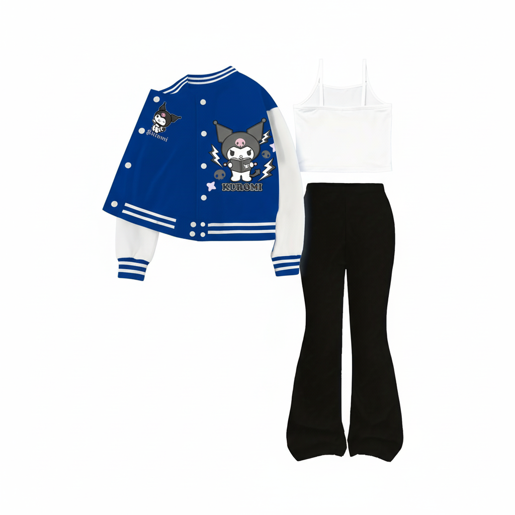 Sanrio Kuromi Girls 3PCS Set