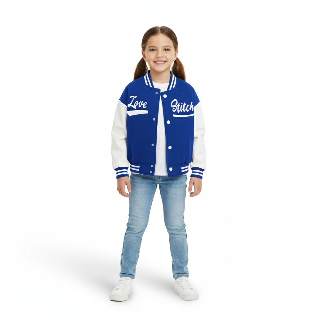 Double Sided Cartoon Baseball Jacket