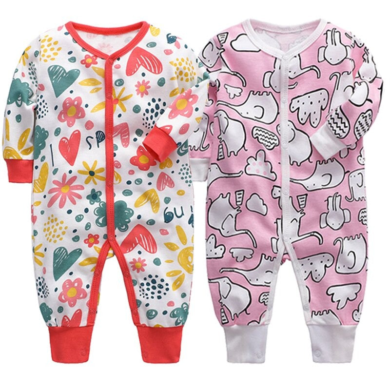 Long Sleeves Pajamas Rompers Sets For Babies-Children Cloth Shop