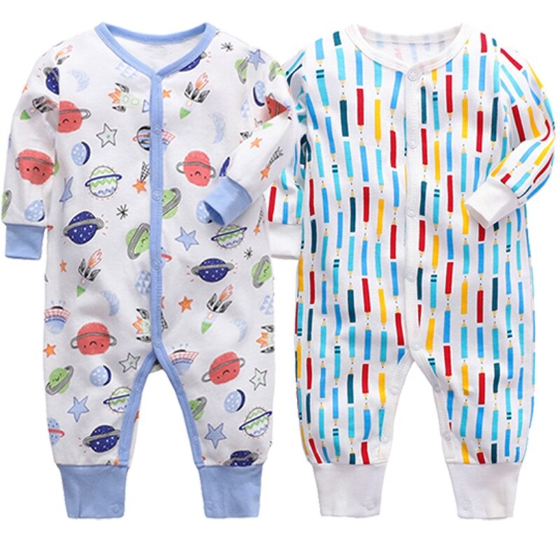 Pajamas Bodysuit Sets With Long Sleeves For Babies-Children Cloth Shop