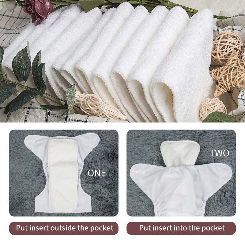 Reusable Charcoal Bamboo Diapers-Children Cloth Shop