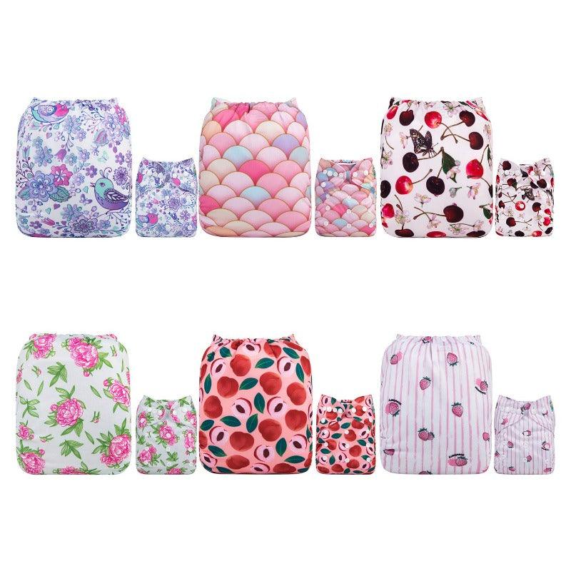 Reusable Charcoal Bamboo Diapers-Children Cloth Shop