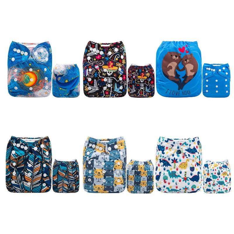 Reusable Charcoal Bamboo Diapers-Children Cloth Shop