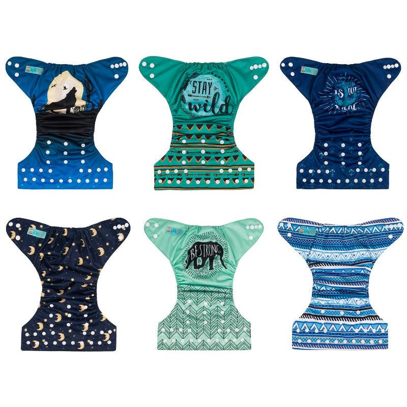 Color Snaps Cloth Diapers-Children Cloth Shop