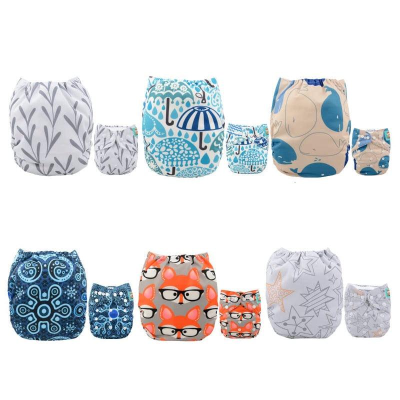 Reusable Charcoal Bamboo Diapers-Children Cloth Shop