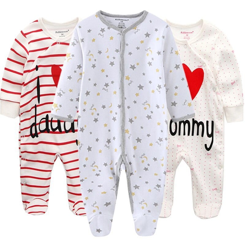 Newborn Boy Girl Bodysuits-Children Cloth Shop