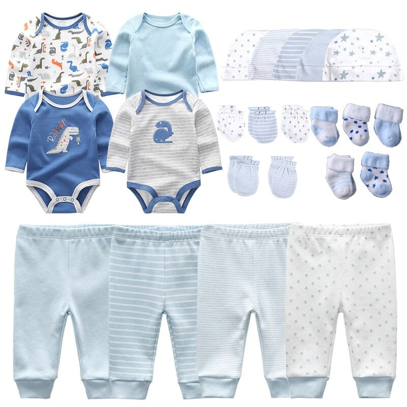 Bodysuits With Pants Hats Gloves & Socks Outfits For Babies-Children Cloth Shop