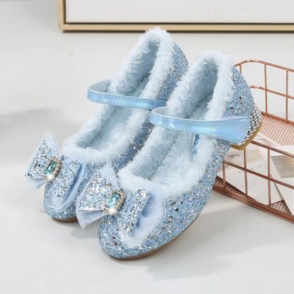 Artwork Printed Heel Sandals-Children Cloth Shop