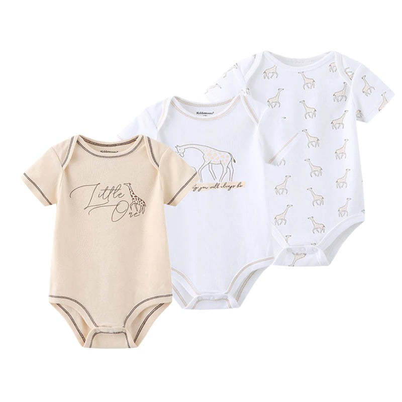 3Pcs Cotton Infant Jumpsuits-Children Cloth Shop