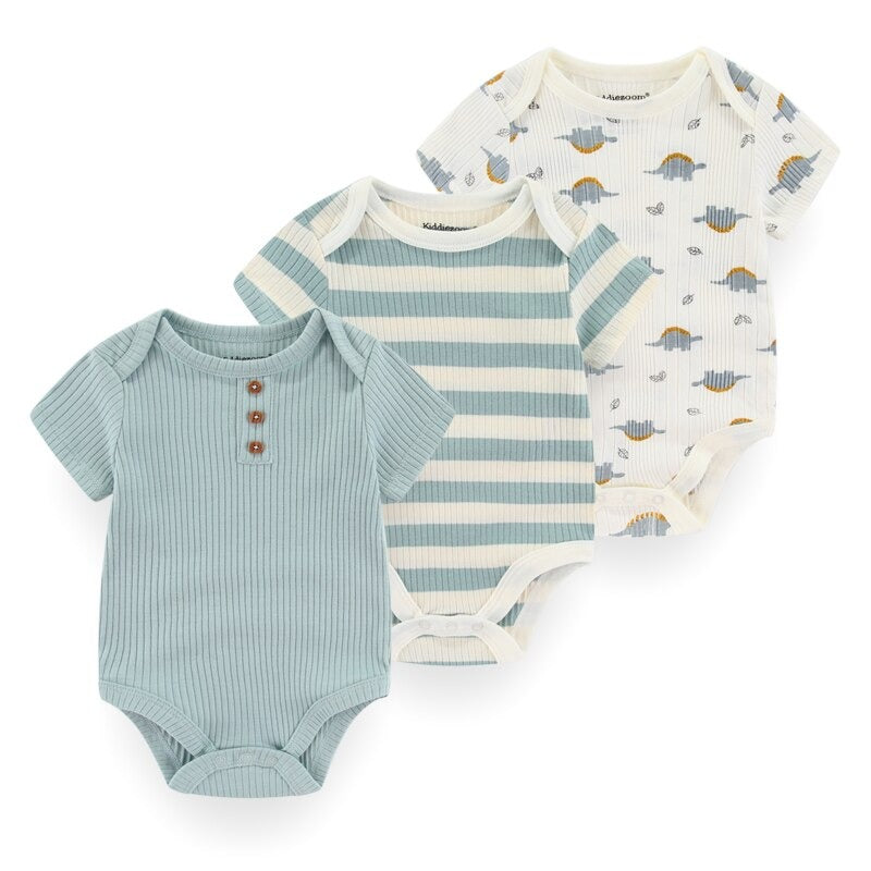 3 Pcs Baby Christmas Comfortable Bodysuits-Children Cloth Shop