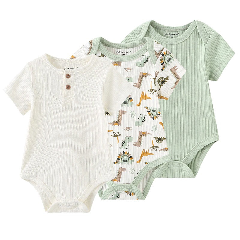 100% Cotton Baby Boy Bodysuits-Children Cloth Shop