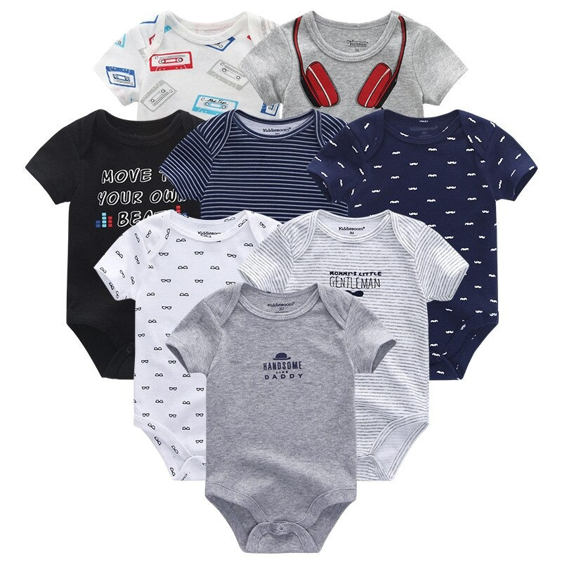 8pcs Newborn Baby Boy Babysuits-Children Cloth Shop