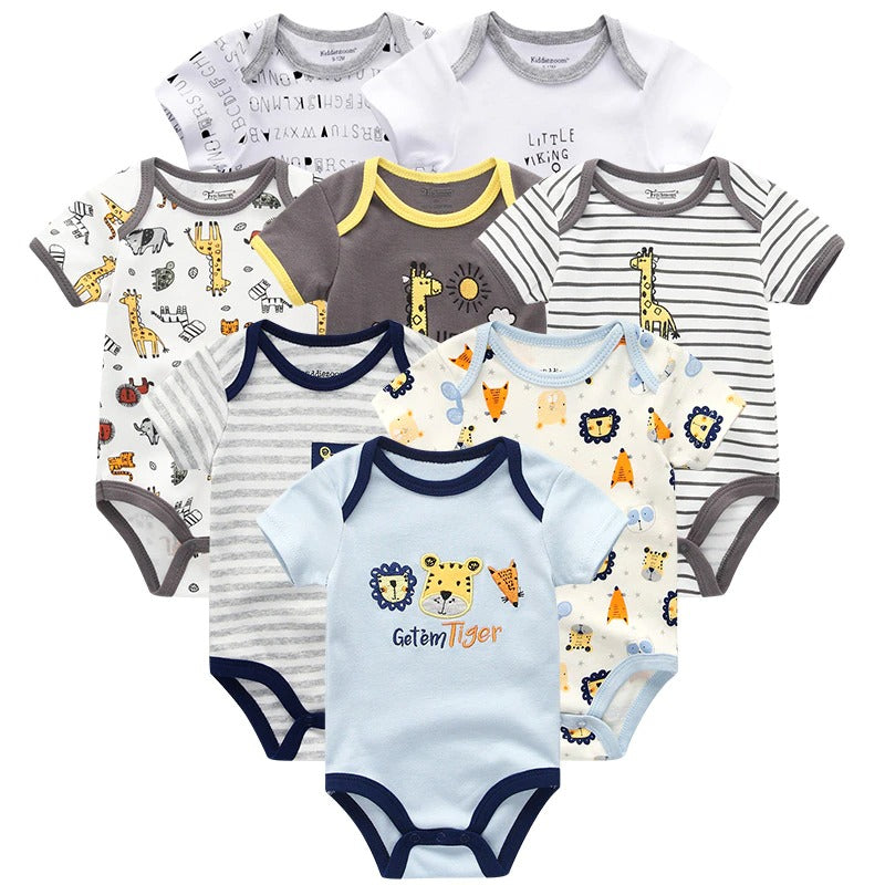 8pcs Newborn Baby Boy Babysuits-Children Cloth Shop