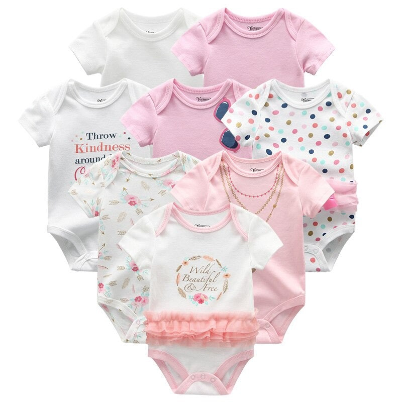 8pcs Newborn Jumpsuits-Children Cloth Shop