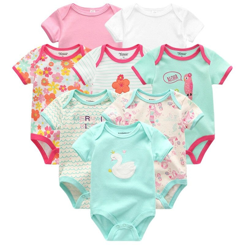 8pcs Newborn Jumpsuits-Children Cloth Shop