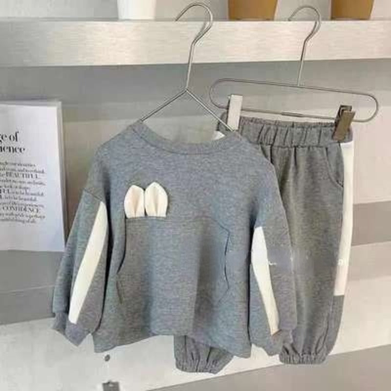 Girl's Bow Sports Cover Sweater-Children Cloth Shop