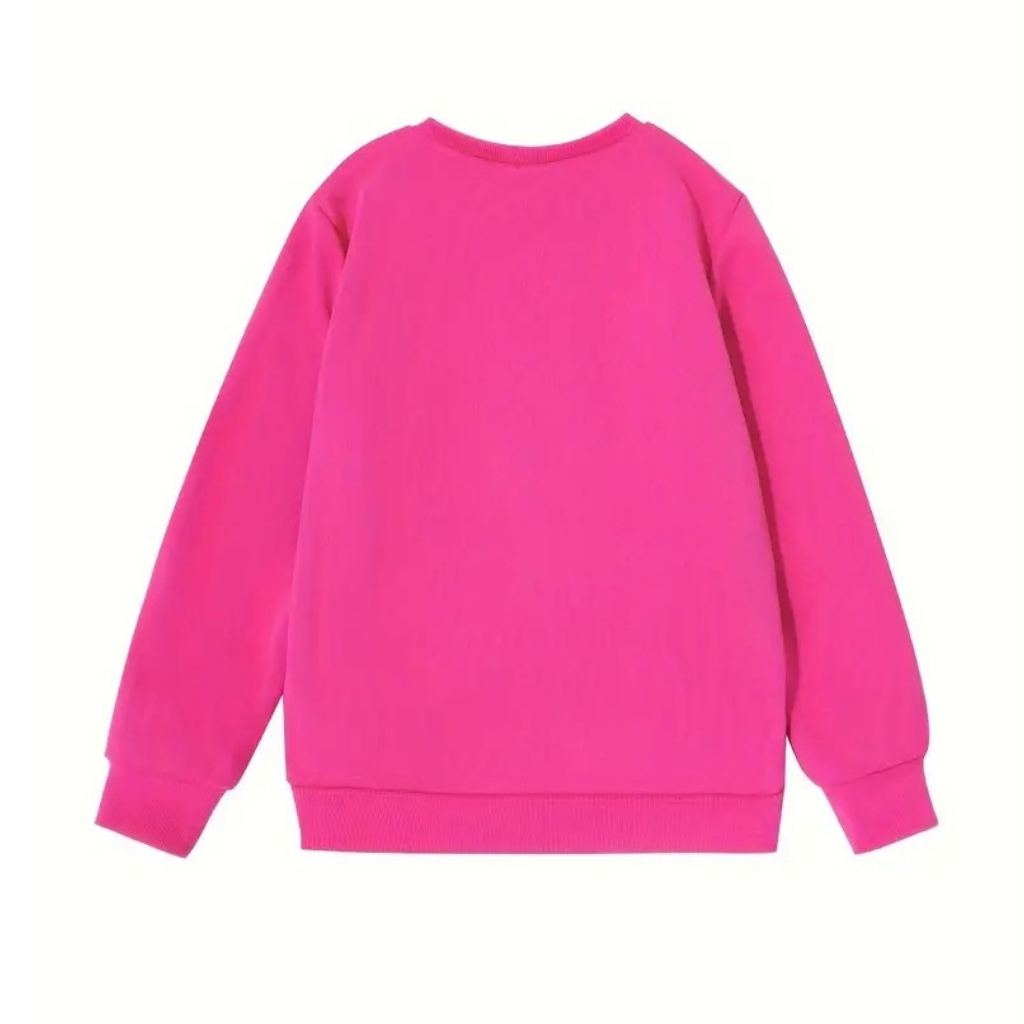 Cartoon Print Long-Sleeve Fleece