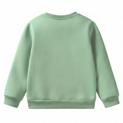 Cartoon Print Long-Sleeve Fleece