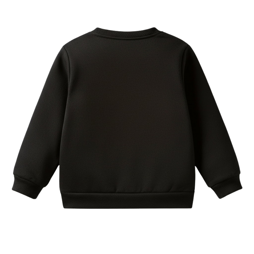 Cartoon Print Long-Sleeve Fleece