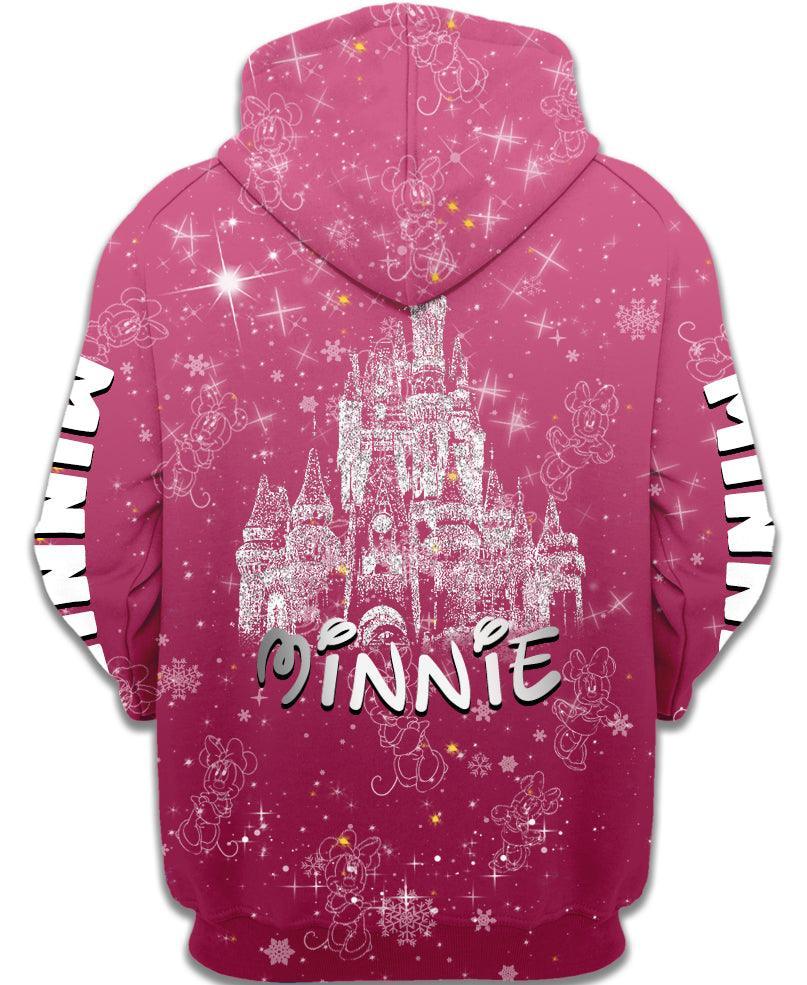 Minnie Mouse Print Hoodie - Children Cloth Shop