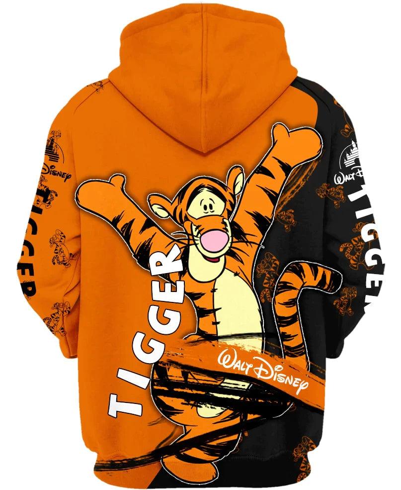 Tigger Print Hoodie - Children Cloth Shop