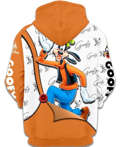 Children Goofy Print Hoodie - Children Cloth Shop