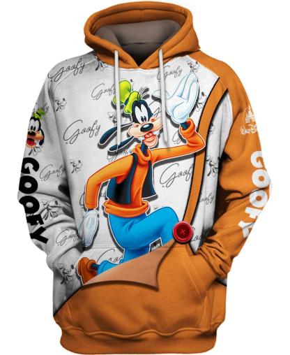 Children Goofy Print Hoodie - Children Cloth Shop