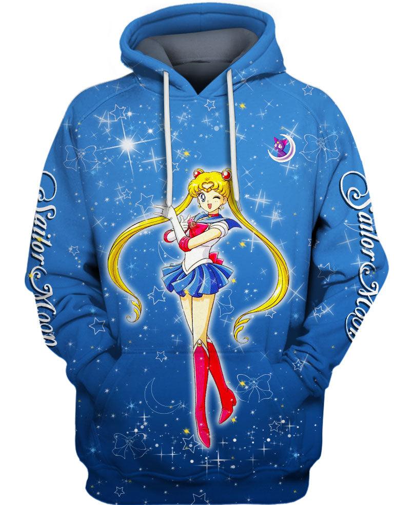 Children Sailor Moon Hoodie - Children Cloth Shop