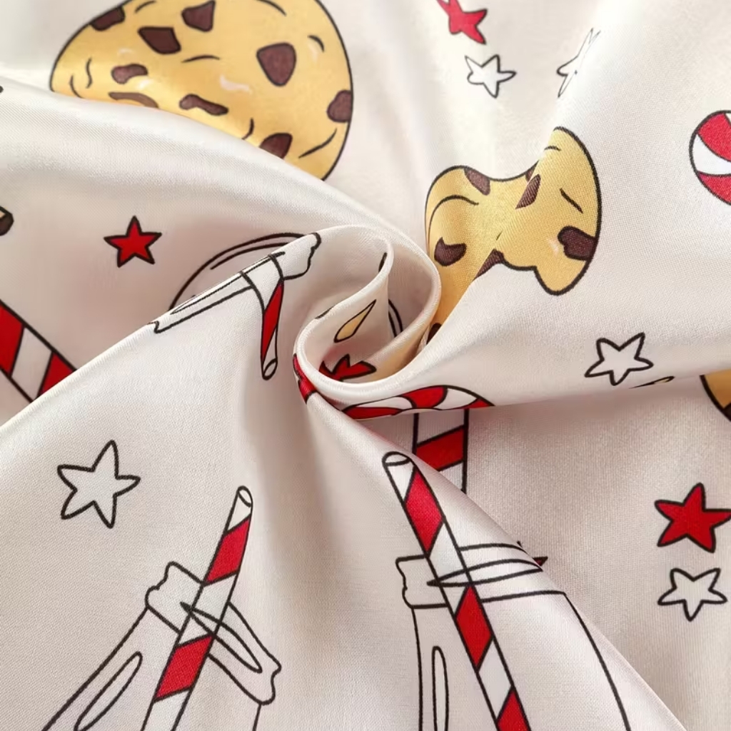 Christmas Thanksgiving Pumpkin Pattern Pajamas Set