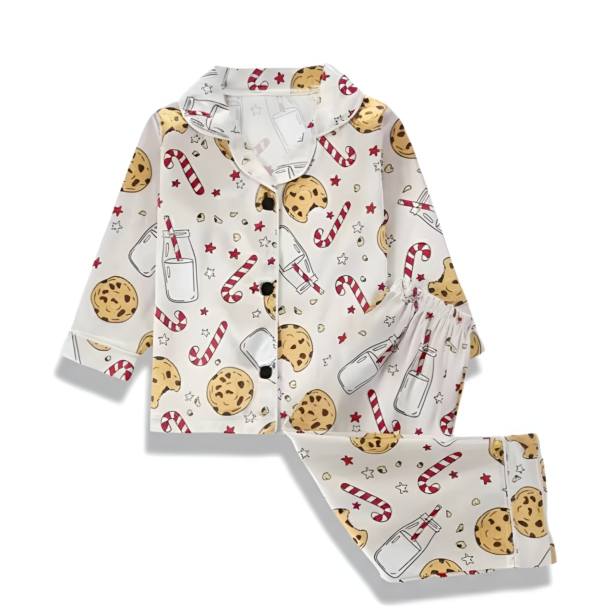 Christmas Thanksgiving Pumpkin Pattern Pajamas Set