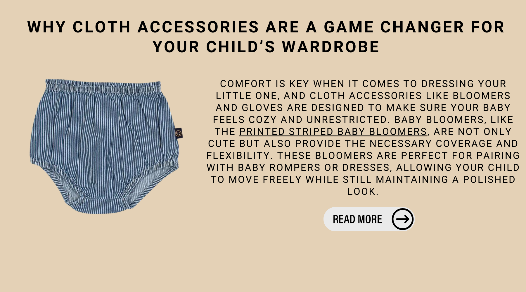 Why Cloth Accessories Are A Game Changer For Your Child’s Wardrobe-Children Cloth Shop