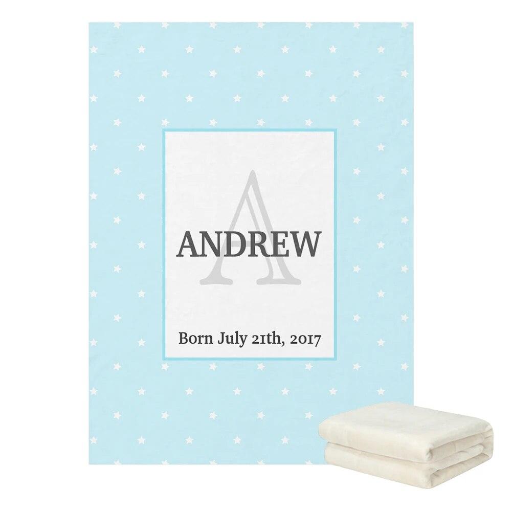 Custom Birthday Name Blanket-Children Cloth Shop