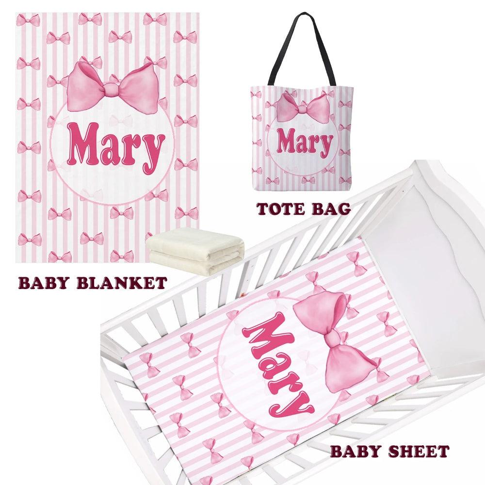 Custom Name Baby Blanket-Children Cloth Shop