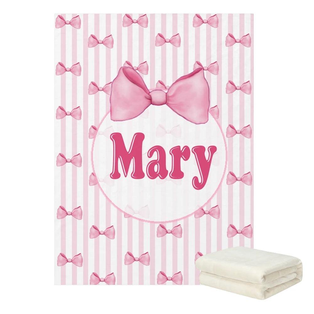 Custom Name Baby Blanket-Children Cloth Shop